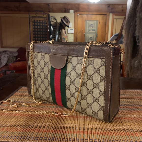 ‼️SOLD‼️GUCCI OPHIDIA Sherry Clutch 3WayEUC GORG🎁 - Picture 9 of 12